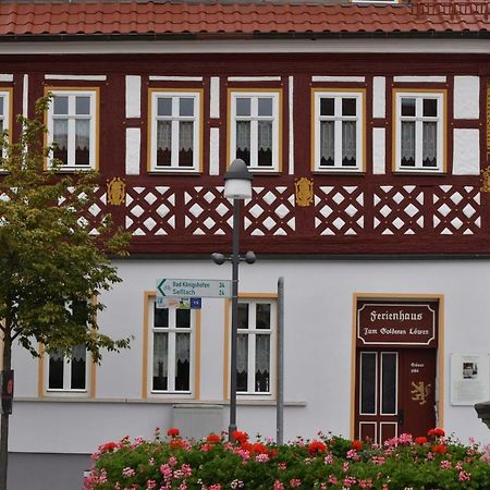 Apartment Therme Natur - Ferienhaus "Zum Goldenen Loewen" Bad Rodach Exteriör bild