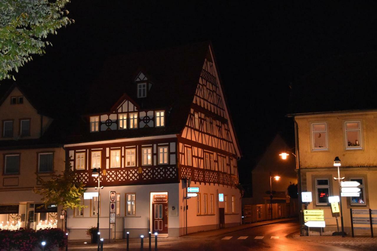 Apartment Therme Natur - Ferienhaus "Zum Goldenen Loewen" Bad Rodach Exteriör bild